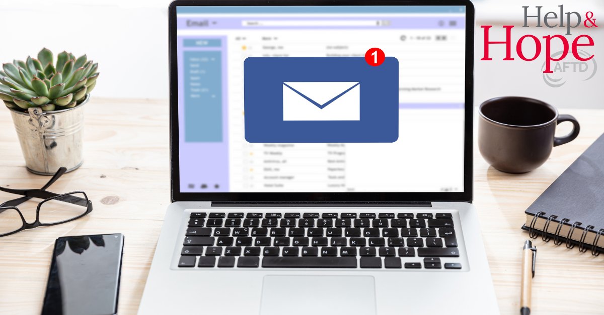 AFTDHope's tweet photo. ❗ Beginning this week, our #AFTDHelpAndHope e-newsletter will transition to a weekly publication schedule.

💌 You can expect the same rich, informative content you’ve come to depend on, presented in smaller, more digestible doses and delivered to your email inbox each Thursday! https://t.co/FCB2uNxxQw