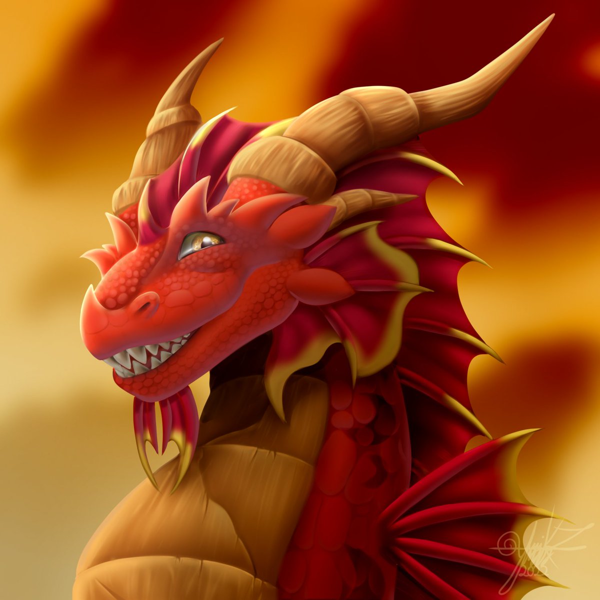 YuikZ8's tweet photo. Icon commission for Entesi in FA , with Ignitus! character from Spyro ! 🧡💛❤️

#FURRY #furryart  #furryartist #furrycommission #portrait #sketch #dragon #YCH #YCHcommision #art  #digitalart  #ArtCommission  #artistsontwitter #videogames #SpyroTheDragon #ignitus #fanart #scalie https://t.co/rhKkBEqt4F