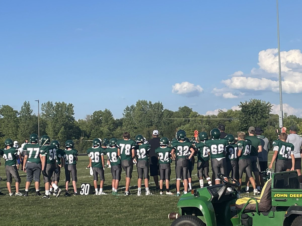 ZMS_news's tweet photo. Congratulations to the 7th and 8th grade football teams, both winning their season openers against Lincoln tonight! https://t.co/ZoxXOXnpHS