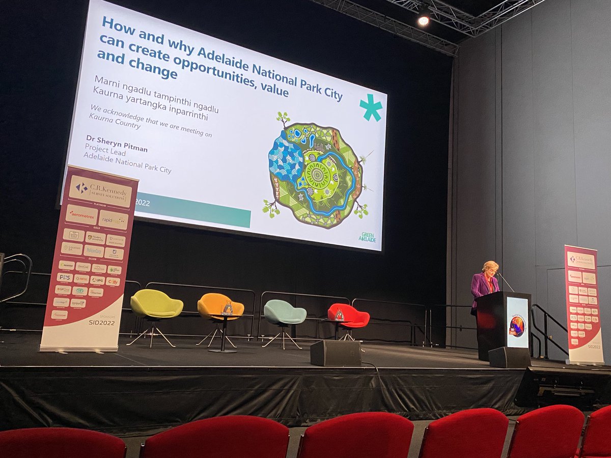 G_Maguire's tweet photo. Congratulations @SSSI_SA for gender equality. 3 amazing female keynote speaker today opening the @spatialinfoday = understanding, thought provoking &amp; inspiring https://t.co/HRddRYzGQu