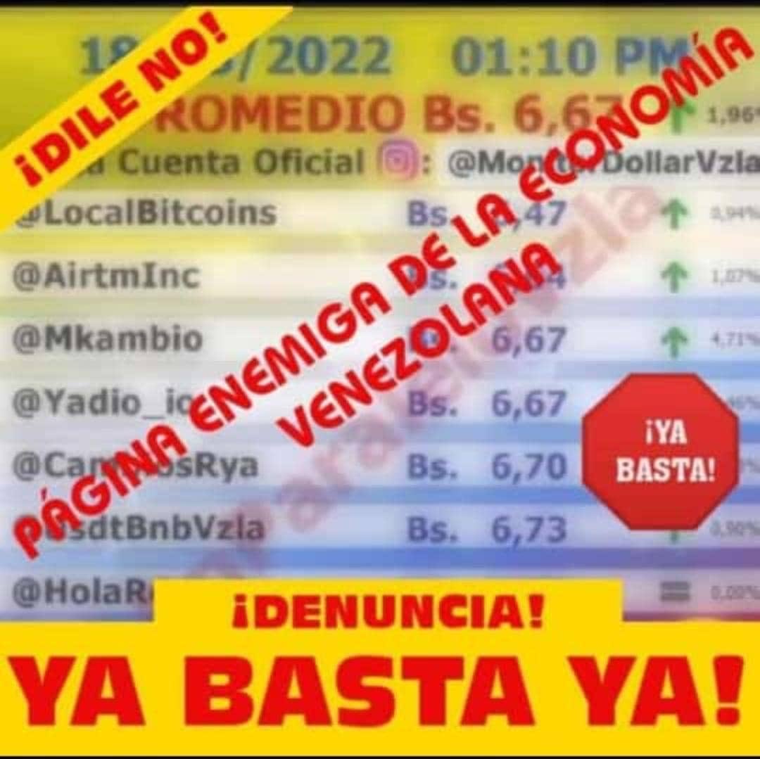 Ya basta.