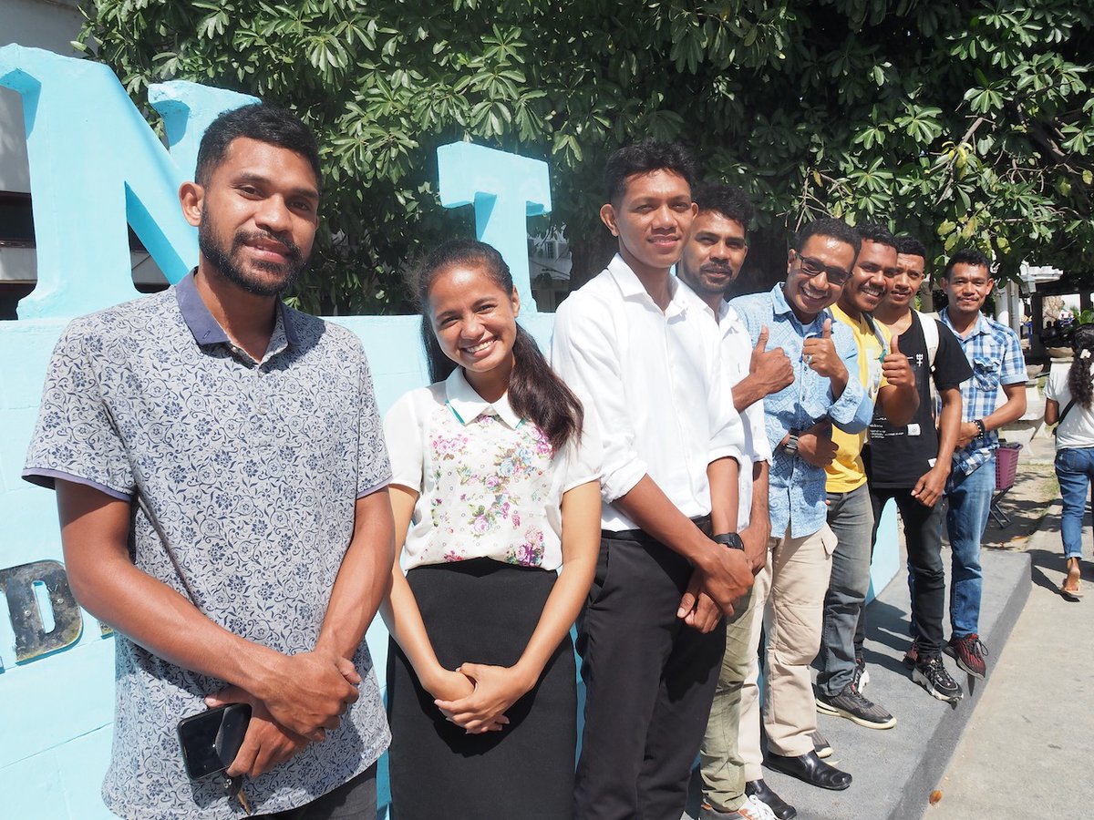 The first marine science students in #TimorLeste will graduate in Dec thanks to training and research guidance provided by @WorldFish @NorwayMFA @INRAE_Intl It also marks the start of a 10 yr WorldFish partnership with the national university #UNTL. bit.ly/3c5TFlC