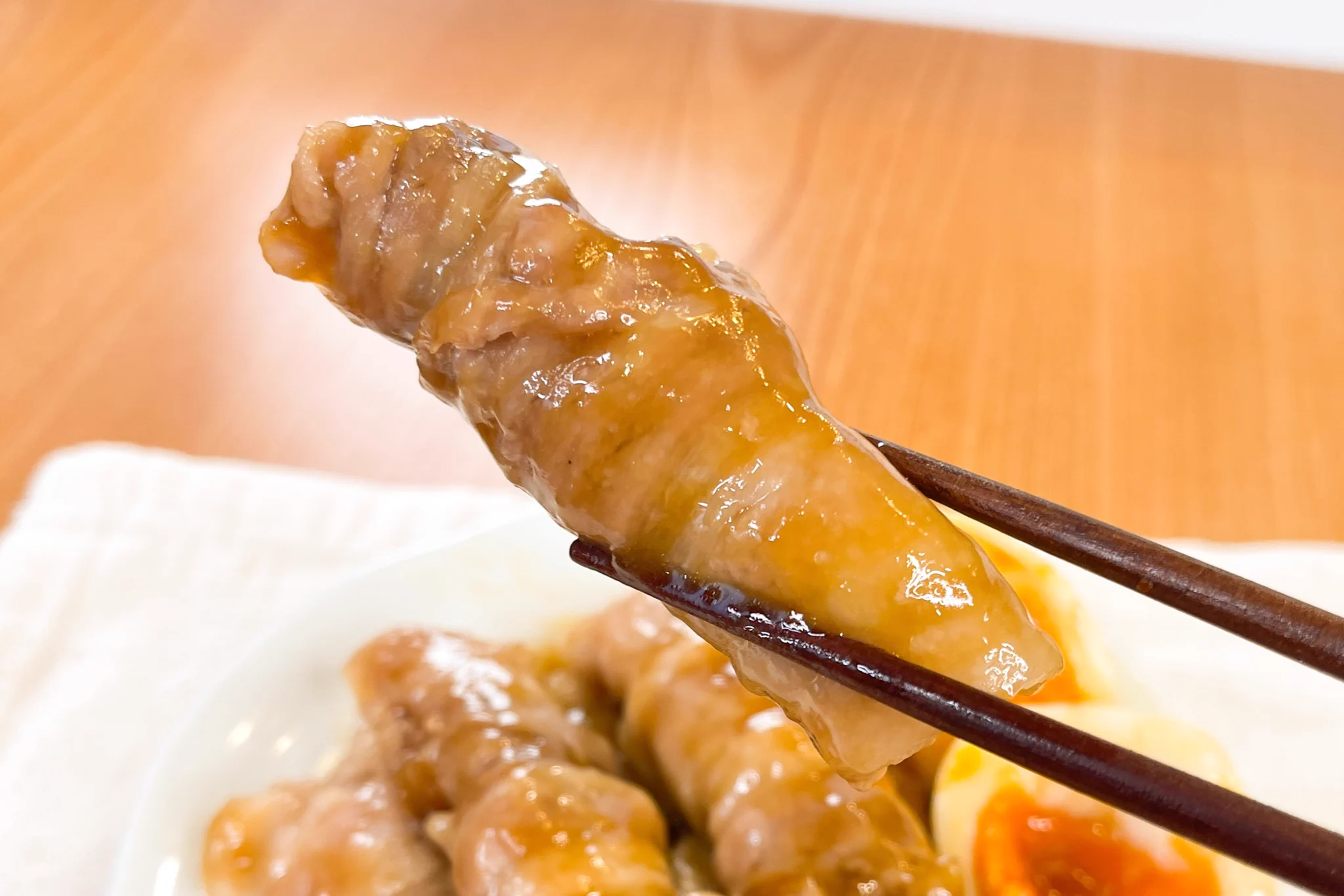 作りやすく食べやすい！レンジでできちゃう「豚バラの角煮風」。