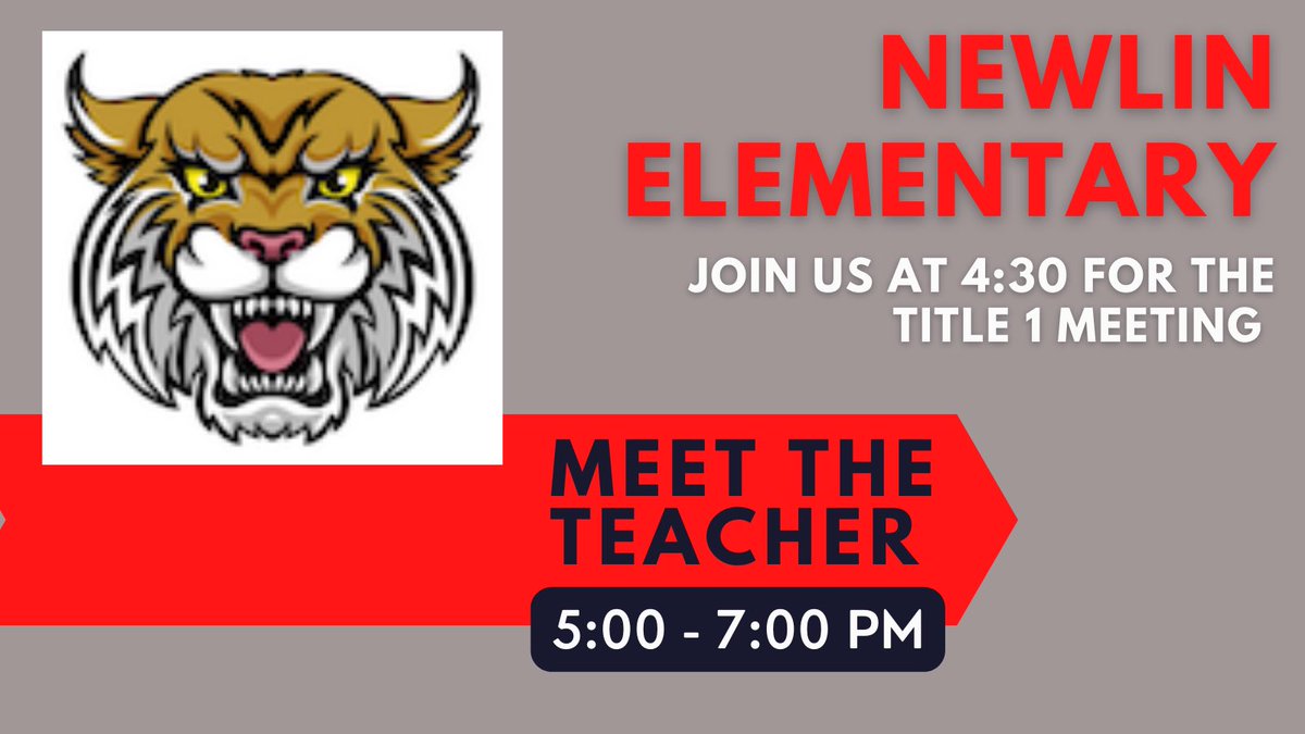 NewlinElem's tweet photo. Looking forward to welcoming our families for the 22-23 school year! #wildcatpride #oneteamonedream #ABSSPublic @erfogleman https://t.co/nUudk8yyU9