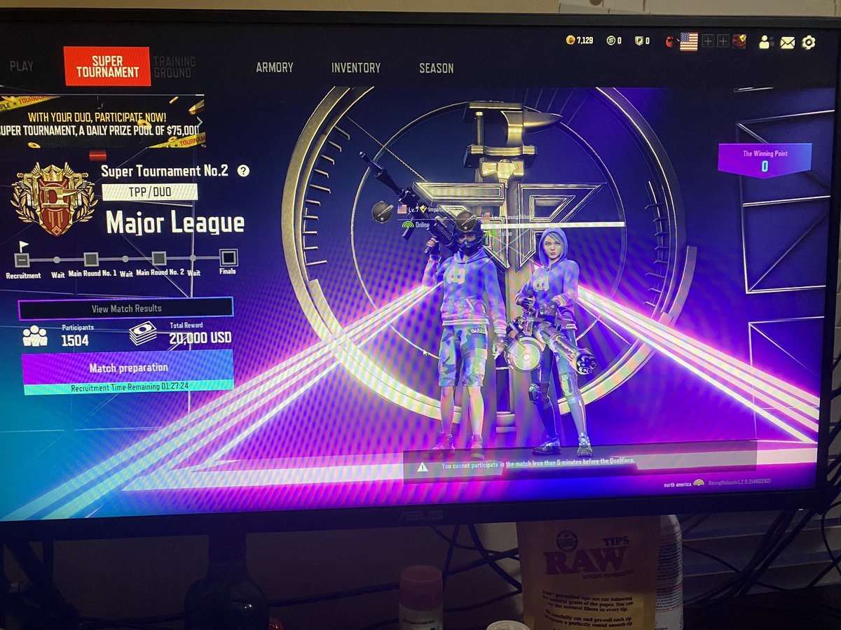 Valrod2005's tweet photo. Day 2 of the ShooterFams first tourney and it’s for #superprople @ImpatientShot #gamer #femalegamers #wives #TPP https://t.co/fAwgpolML3