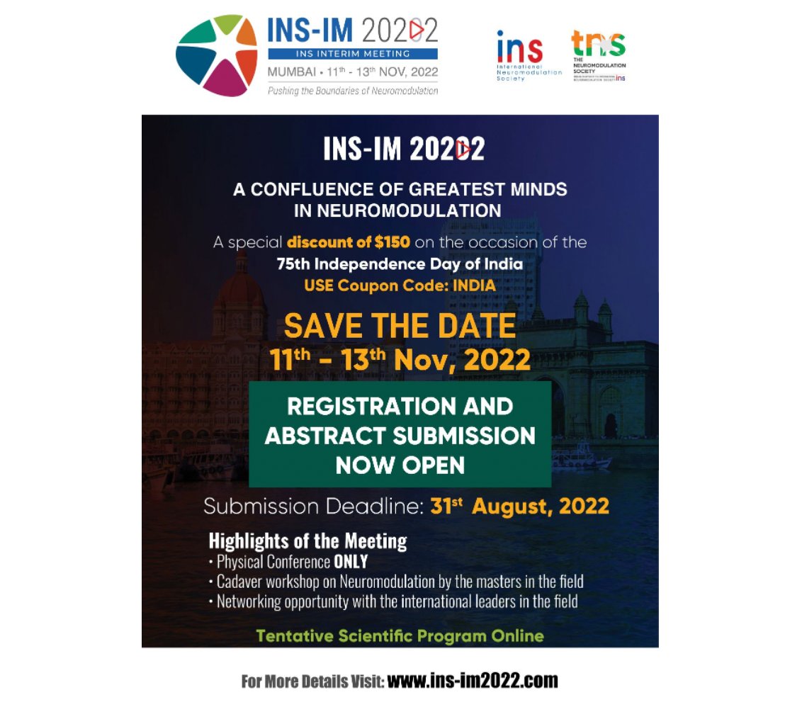 International Neuromodulation Society tweet media