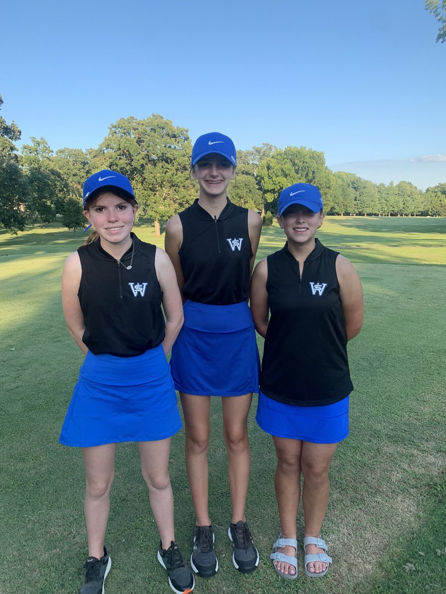 SWHSLadyGolf's tweet image. Nice JV win today against Greenwood. Congrats to Sydney H, Riley and Mallory for representing the SW ⚔️
