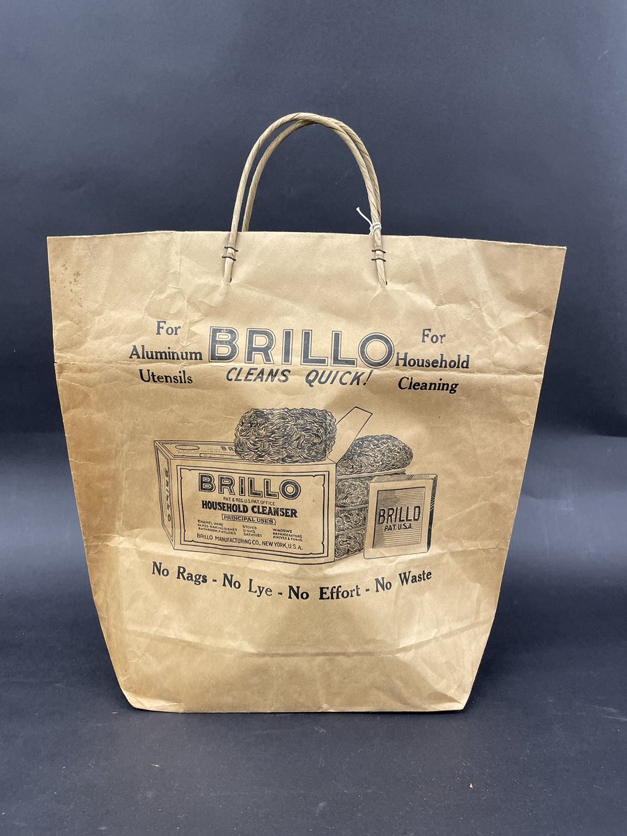 225/365: The Brillo scouring pad was patented in 1913. Made from steel wool infused with soap, they are primarily used to scrub dish pans.