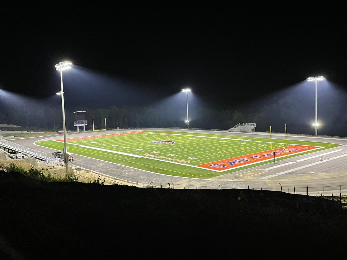 Our new stadium WILL BE OPEN for spectators during our 7 PM <a href="/ColfaxMingofb/">Colfax-Mingo FB</a> scrimmage w/Saydel on Friday, 8/19! Please note more info will come out Fri. morning regarding stadium access for this "soft opening" for the scrimmage. FYI! ~from @timsalmon_ia  <a href="/NDNSports1/">Newton News Sports</a> <a href="/CM_Activities/">Colfax-Mingo Activities</a>
