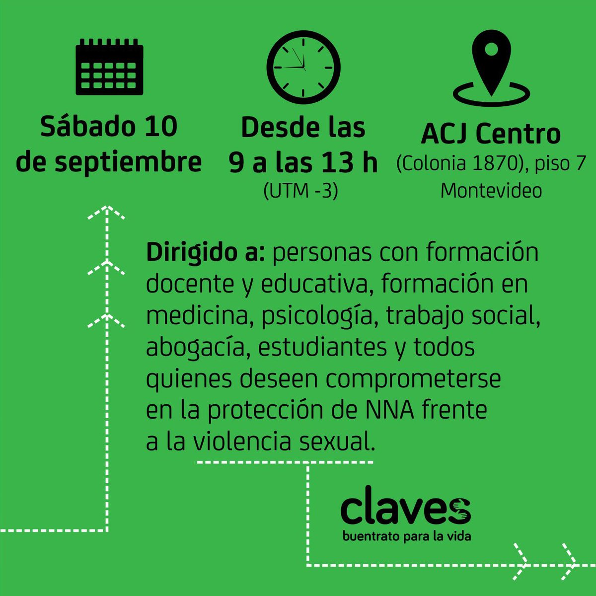 ProgramaClaves's tweet image. Pronto: 4ta mañana de actualización de Claves.

Conductas sexuales problemáticas en niños, niñas y adolescentes. Aportes para su comprensión y manejo.

+ info: link en la bio👆

#prevención #abuso #nna