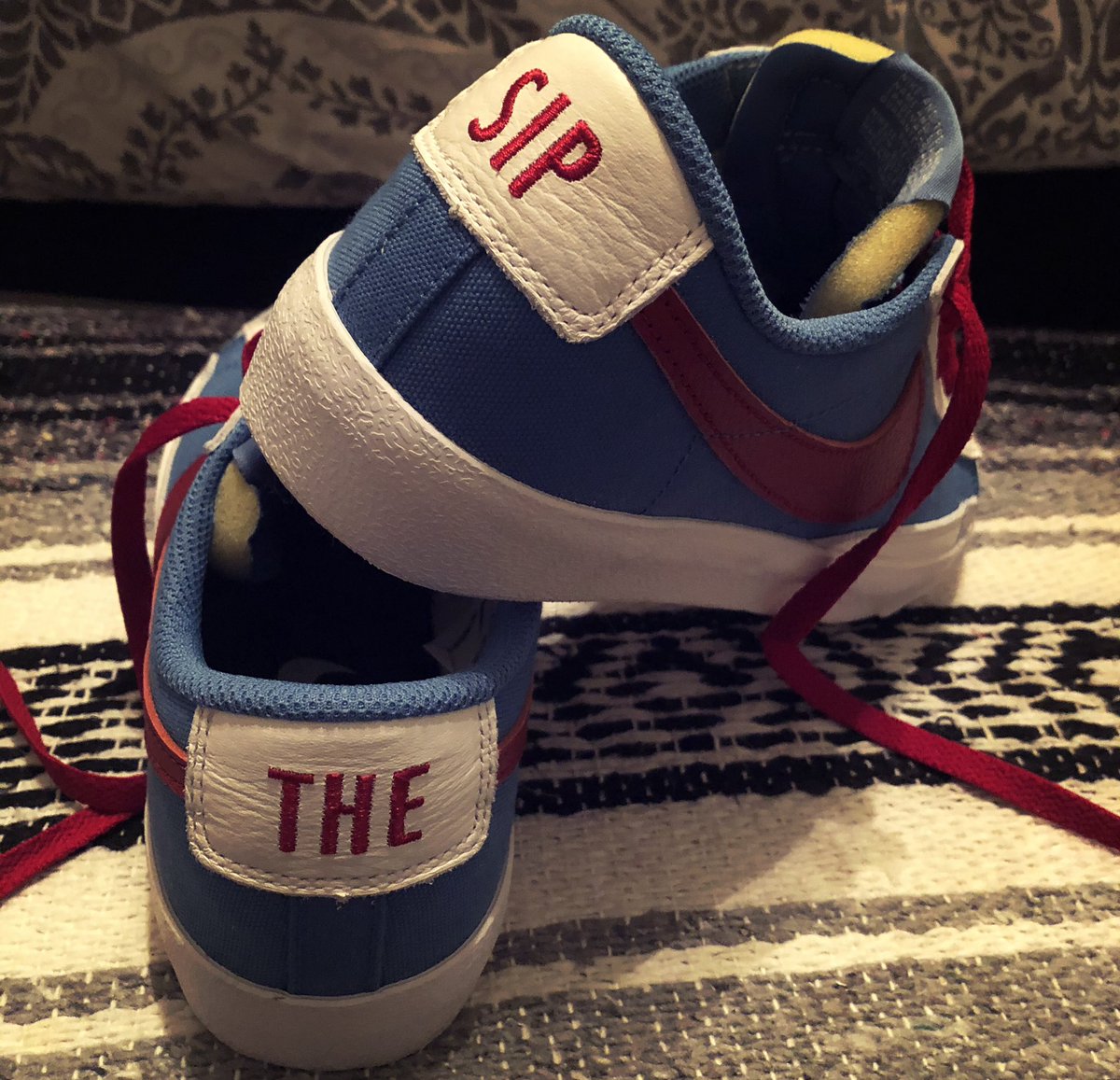 HiPpIeCoUrT84's tweet photo. New kicks arrived just in time for football season
@OleMissFB @Lane_Kiffin
#SipDrip https://t.co/Sf0rjYzb2P