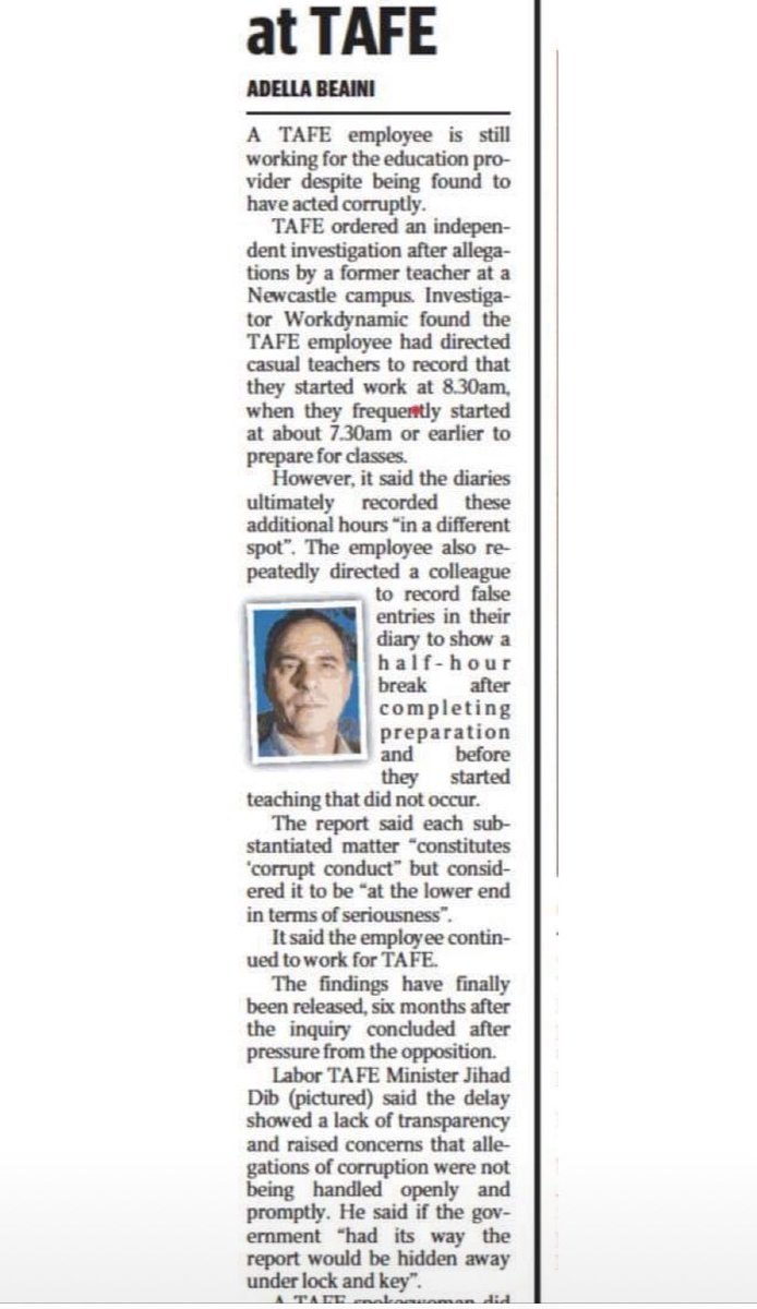 Truth515344242's tweet photo. @AlisterHenskens I hope that he are prepared for Budget estimates?

Tell the whole truth 
Nothing but the truth 
@Dom_Perrottet @AnnaPattySMH @TAFEeducation @PhillipChadwick @ChrisMinnsMP @PennySharpemlc @PRGuy17 @DarylTractor @deemadigan https://t.co/6SNmVMQ3K5