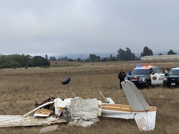 Dos avionetas chocan al aterrizar en aeropuerto de California, EU