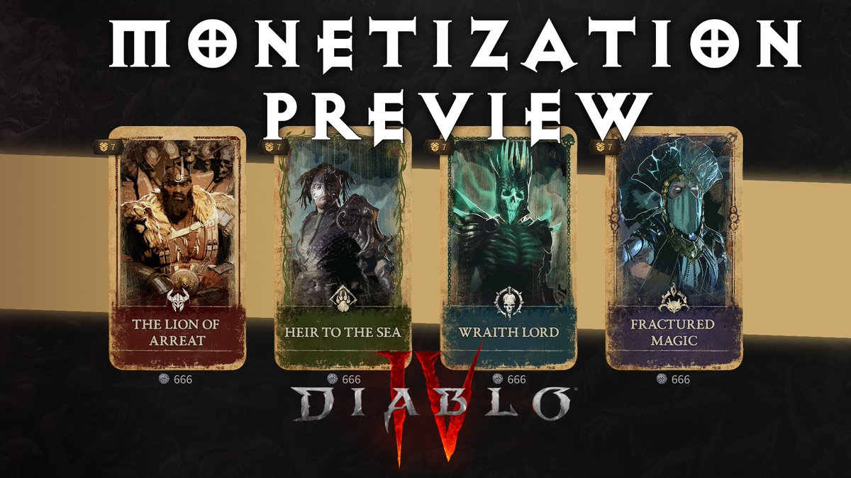 echohack's tweet photo. New Video! https://t.co/7kLDtwrvW0 Diablo 4 Monetization and Cosmetics Preview

Follow me and Retweet this tweet to enter to win a Diablo skateboard! https://t.co/T9wRPt9DuJ