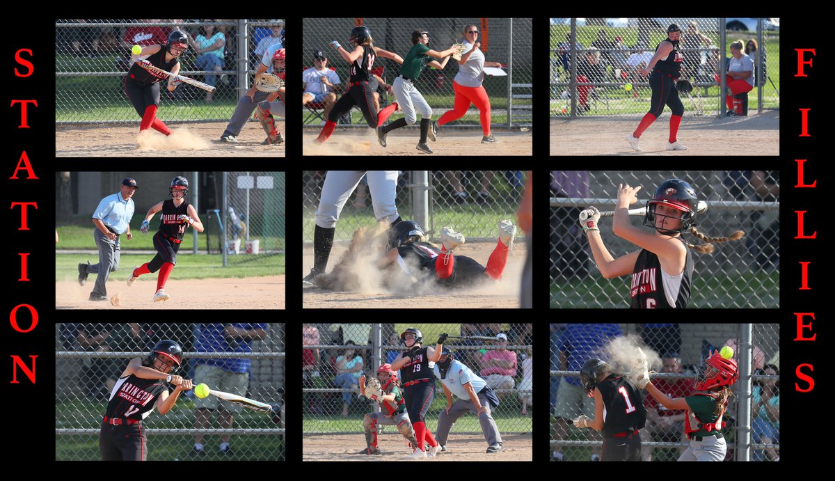 filliesphotos's tweet photo. Wowza, the @stationfillies were on fire with their offense today as they played a tough and talented team from @AHSD25Thomas.  Good luck in your 2022 season, Fillies! @StationMS220 @athleticsbms @IESA_IL @softballBHS_ https://t.co/BHeFfH3Oo5
