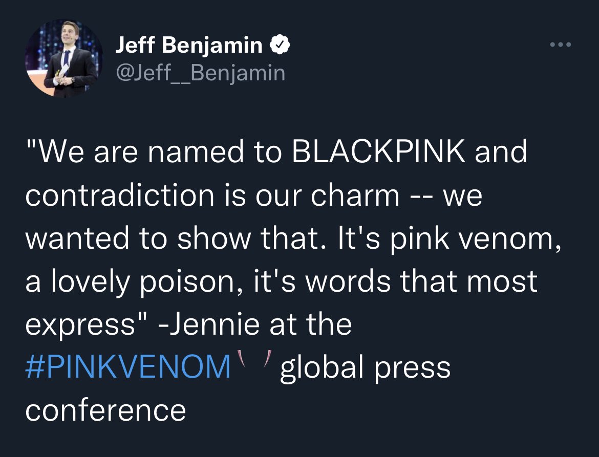 filmsnini's tweet image. i really love jennie’s answers to every questions during the interview. you can really tell how witty and smart she is. truly a leader material