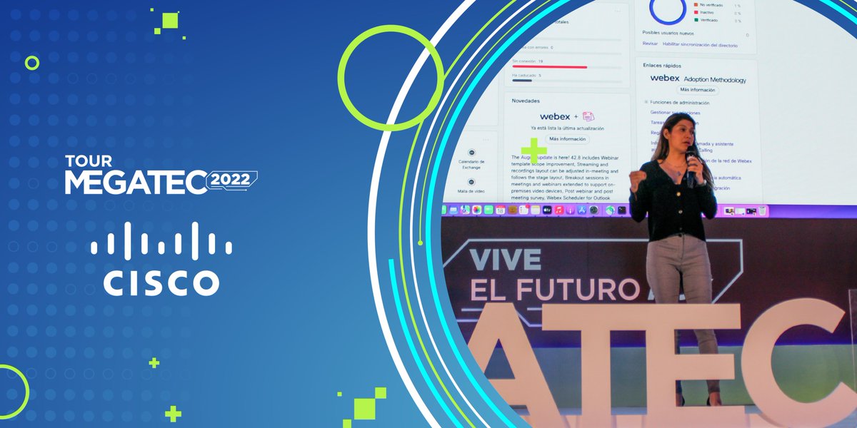 MetroCarrierMx's tweet photo. Nuestros Socios Tecnológicos de @CiscoLatam pusieron a interactuar a los asistentes del #TMT2022 y experimentar en tiempo real las herramientas de colaboración y Contact Center. Es parte de Vivir el futuro hoy.

#MinutoaMinuto #ho1aMetroCarrier #LoMejorDeDosMundos #Puebla https://t.co/tGCdnIeAid