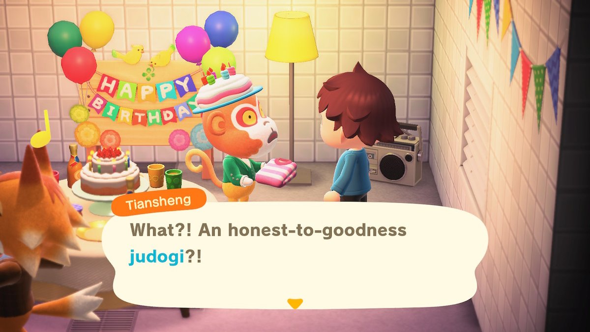 RDash75_TSS's tweet photo. Happy birthday Tiansheng! #AnimalCrossing #ACNH #NintendoSwitch #Tiansheng #Chief https://t.co/Ve437XED2z
