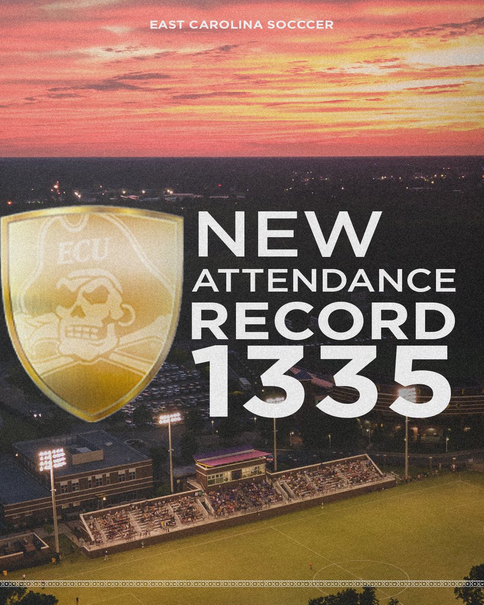 We can’t thank you enough Pirate Nation! We truly have the best fans around!❤️🎊