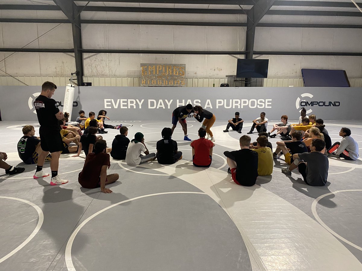 knarkill's tweet photo. @TheJokerJB spittin the underhook knowledge to the @Compoundwrestle fam tonight! https://t.co/A7DtVODSkz