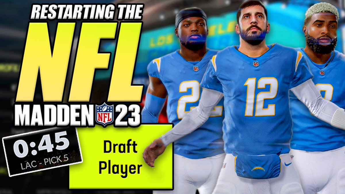BengalYouTube's tweet photo. I RESTARTED the NFL with a Fantasy Draft in Madden 23 https://t.co/eVyy5LMatN https://t.co/XSXZ9rOwCk