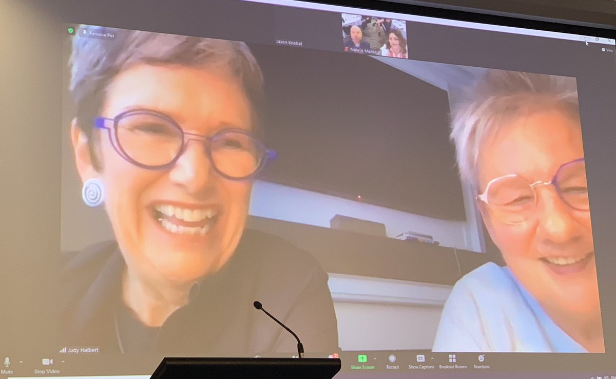 No #NOIINSW Symposium is complete without <a href="/jhalbert8/">Judy Halbert</a> and <a href="/kaser_linda/">linda kaser</a>, joining us from BC, Canada to share their learning leadership framework based on indigenous ways of knowing and sharing what they see in Canadian schools that are making a big difference.