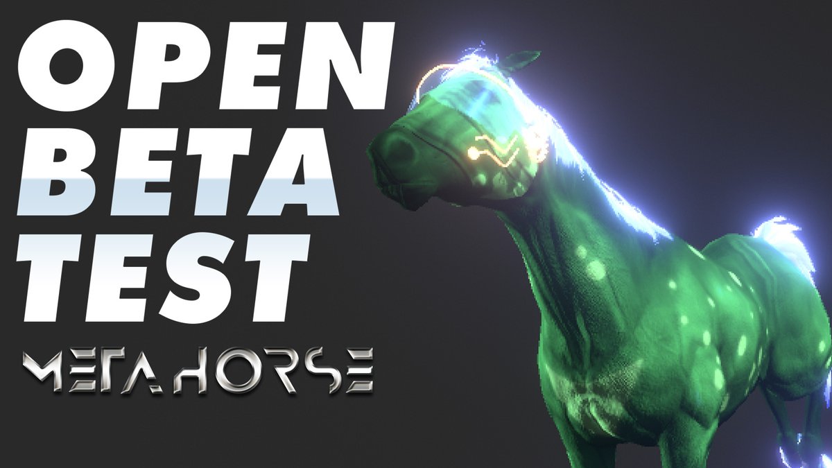 MHORSE_official's tweet image. Kept you waiting, huh?

Open BETA Test
SGT🇸🇬
SEP 8, 14:00 ~ OCT 4, 12:00
JST🇯🇵
SEP 8, 15:00 ~ OCT 4, 13:00

Let's have fun🐎
Plz RT this post if you feel the same way😁

#METAHORSE
#OBT
#P2E #P2EGame 
#NFT #NFTgame