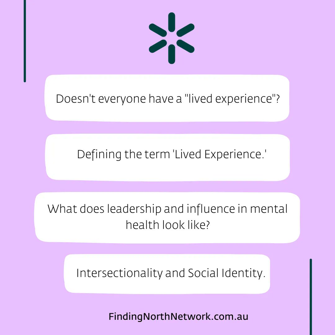 findingnorthau's tweet image. #FindingNorth is a space where you can share your thoughts, and knowledge and ask questions. Here's a sneak peek of what our members have been discussing. buff.ly/38B7iEi 
#LivedExperience #FindingNorthNetwork #LivingExperience #OurCommunity #Perspectives #Leadership