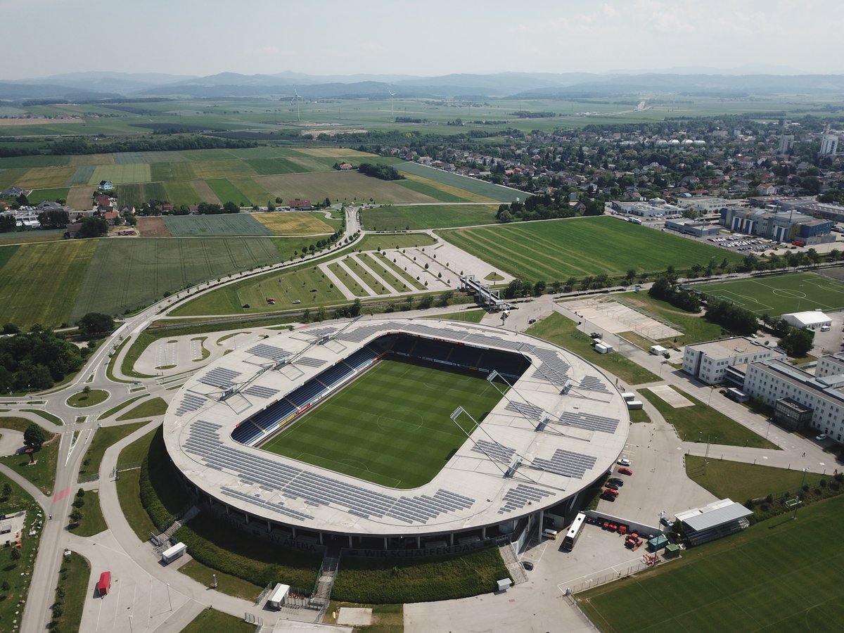 TristFurn's tweet photo. @PaulWilliams_85 @CameronAtfield Adding another stadium to the mix I thought NV Arena, home of @SKNStPoelten, would be perfect for an A-League side. Capacity of 8,000 that can expand to 13,000. https://t.co/FurDfbN8Qq