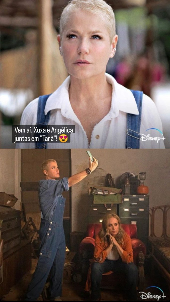 VtvStreaming's tweet photo. Vem aí, #Xuxa &amp; #angelica juntas em #tarã série original #disneyplusbr #DisneyPlus https://t.co/HmBcH79Rv6