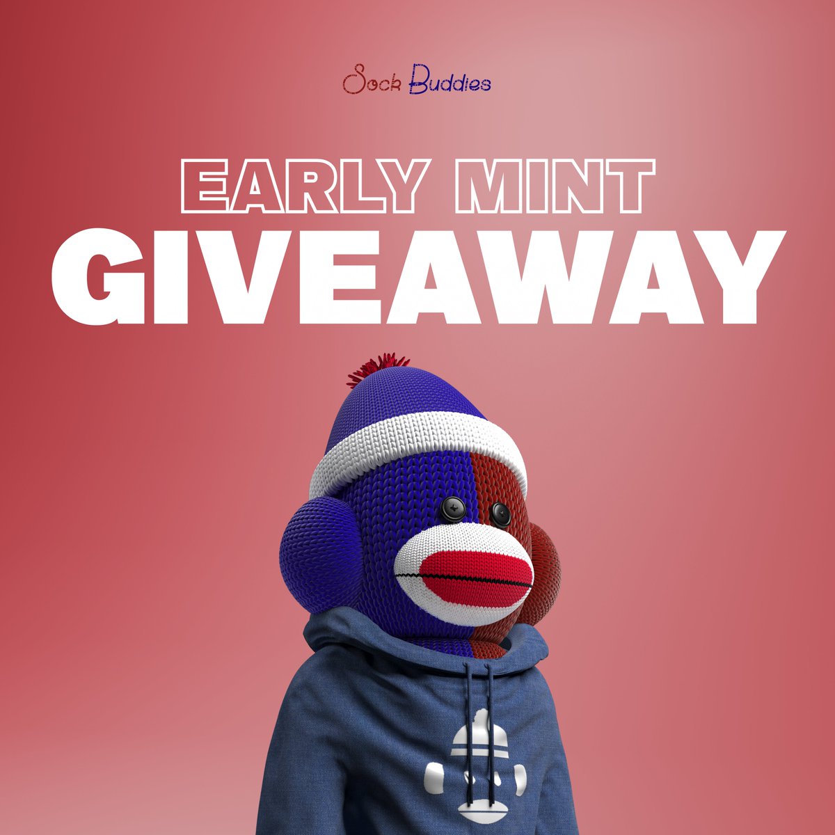 Ervin🥇 (@ervincoll) on Twitter photo 🎁EARLY FREE MINT GIVEAWAY🎁
To celebrate <a href="/SockBuddies_NFT/">Sock Buddies // Genesis SOLD OUT</a> FREE Public Mint on the 21st, they have given me 2 Early Mint tokens to give away!
To enter:
✅ Follow <a href="/SockBuddies_NFT/">Sock Buddies // Genesis SOLD OUT</a> & @ErvinNft
✅ Like + RT
✅ Tag 2 Buddies
Good Luck! Winners in 24hrs.
#NFT #NFTGiveaway 🎁EARLY FREE MINT GIVEAWAY🎁
To celebrate <a href="/SockBuddies_NFT/">Sock Buddies // Genesis SOLD OUT</a> FREE Public Mint on the 21st, they have given me 2 Early Mint tokens to give away!
To enter:
✅ Follow <a href="/SockBuddies_NFT/">Sock Buddies // Genesis SOLD OUT</a> & @ErvinNft
✅ Like + RT
✅ Tag 2 Buddies
Good Luck! Winners in 24hrs.
#NFT #NFTGiveaway