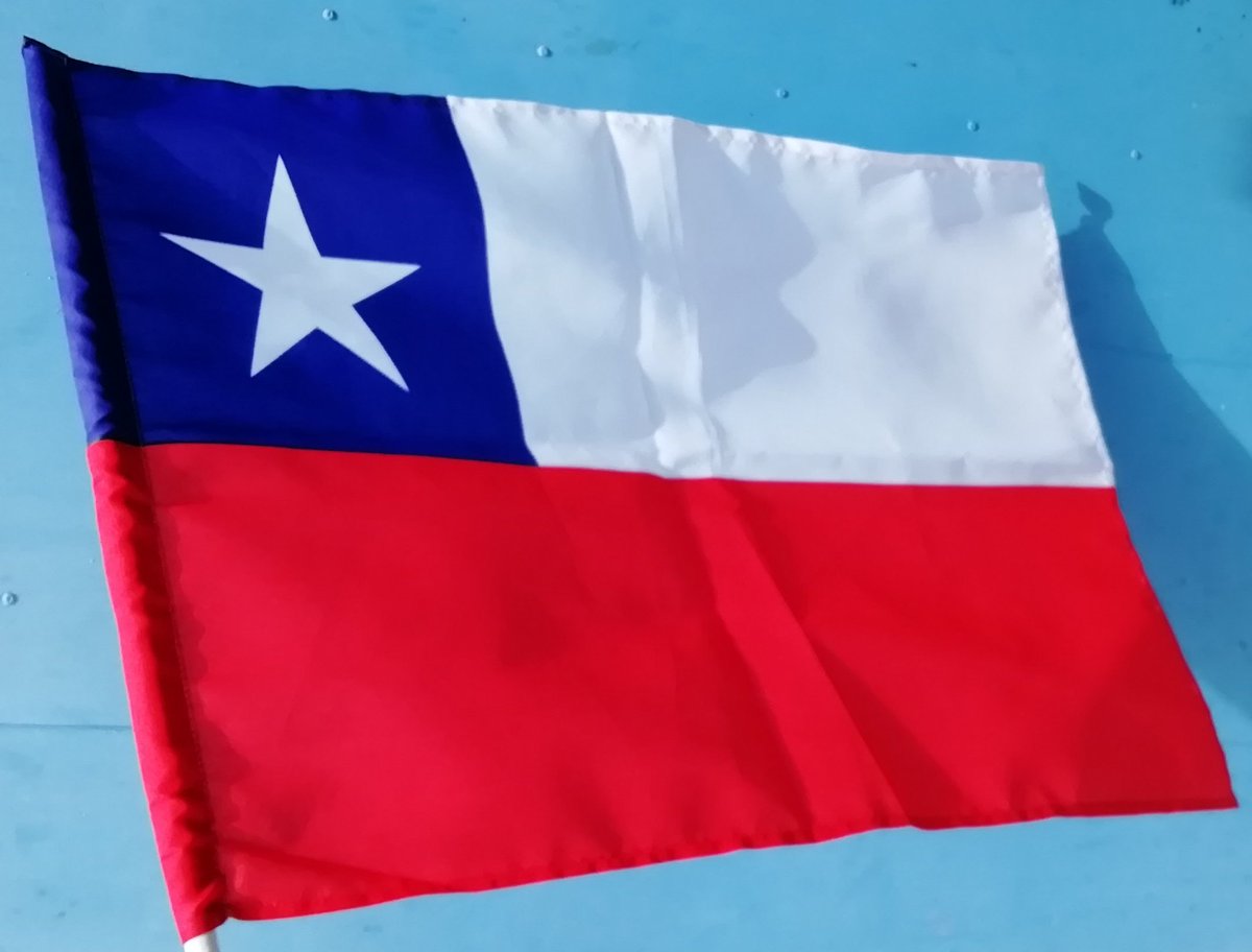 BazarPatriota's tweet photo. Atención, #BazarPatriota, la tienda del #Rechazo ofrece las últimas banderade de Chile a sólo $ 3.000 c/u

60 x 90 cms

Contáctese a
Facebook Bazarpatriotachile
Twitter @bazarpatriota
Instagram @bazarpatriota

#100Indecisos #RadiografiaConstitucional https://t.co/d71HFcDthM