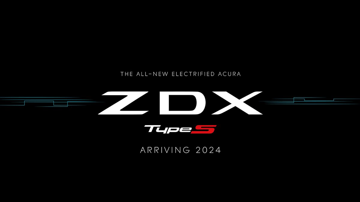 AcuraConnected's tweet photo. Acura's first full-electric model will be a performance SUV, and it will be called... ZDX!

The new ZDX, is set to arrive in 2024, and will be the first production model to use styling themes from the new Acura Precision EV Concept.

https://t.co/J7Zb6WEudX https://t.co/ZCBa1xMdnE