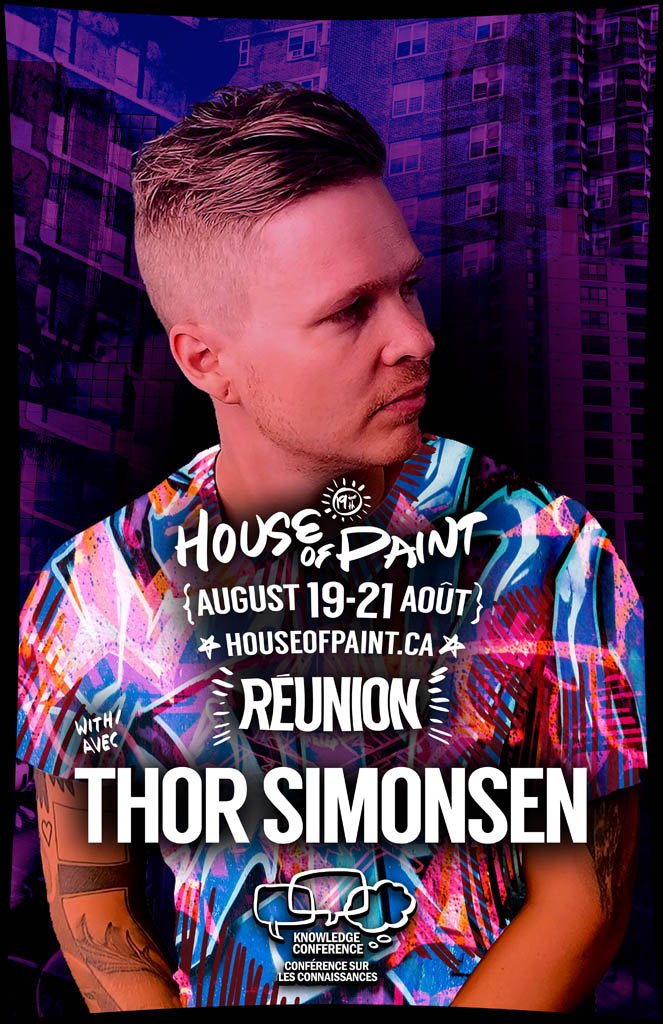 HouseofPainT's tweet photo. Tune into @OttawaMorning early Friday, August 19 (6:45am-ish) for a chat with @hitmakerzca record label founder Thor Simonsen and catch his talk this Sunday August 21 at the #knowledgeconference @SAWGallery. View the schedule now at https://t.co/yWUVMvYsep #ottawa #ottevent https://t.co/ptLv6sm4i6