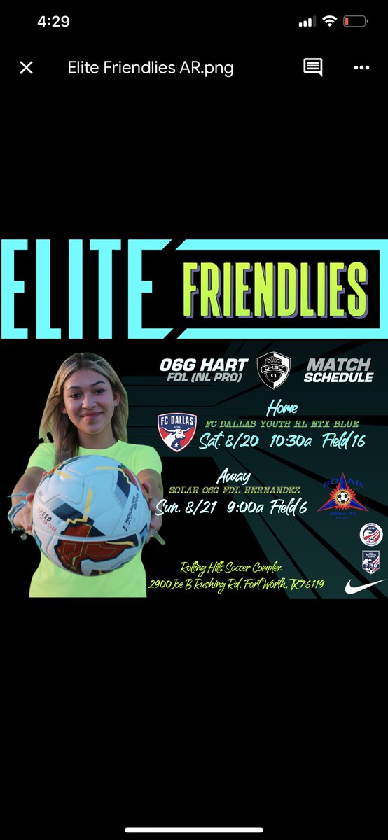 Elite Friendlies this weekend ,excited for me and the girls to show out !!