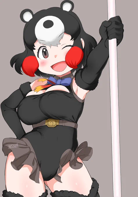 #けものフレンズ#けものフレンズ3ひぐまモンを描いてみました 