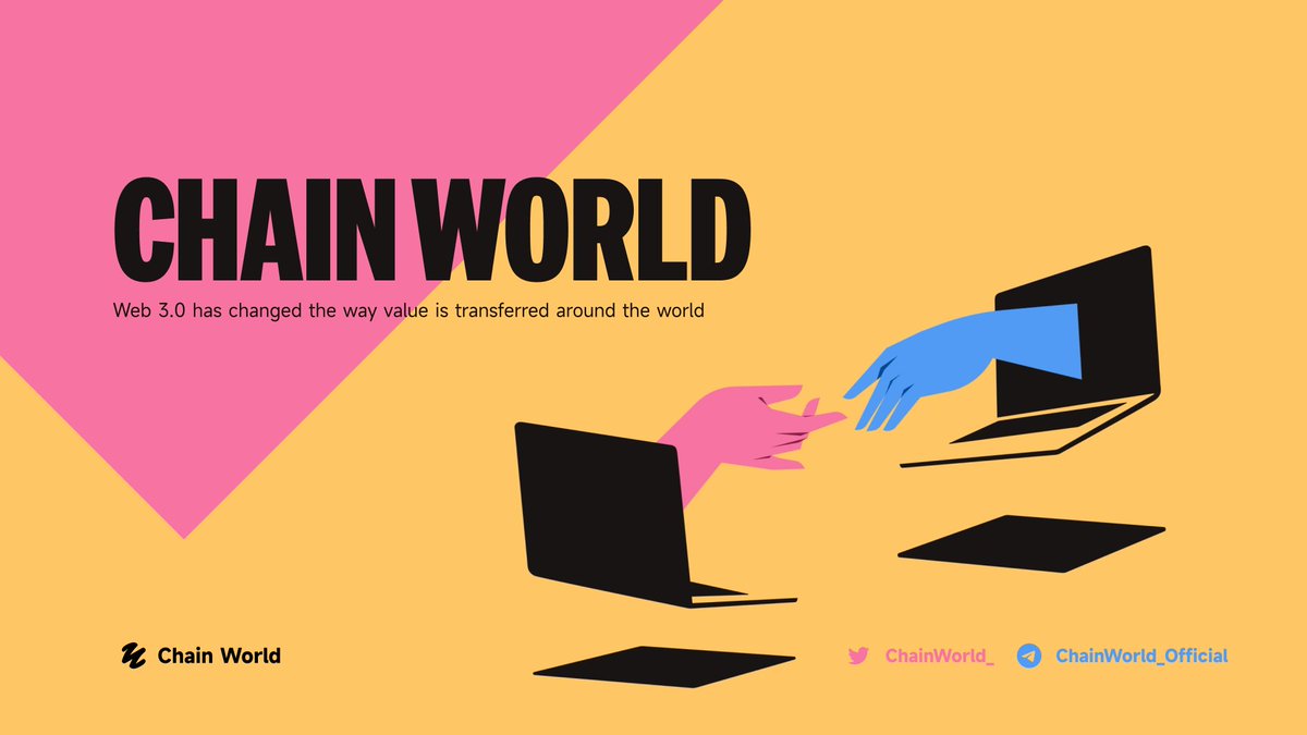 ChainWorld_'s tweet photo. 🕸️We believe that social participants need to truly own and benefit from data ownership. #ChainWorld Token is a product of #Web3, which can directly connect content creators and consumers
At the same time, Chain World will play an important role in the Internet from Web2 to Web3 https://t.co/Ryw5QRPDfN