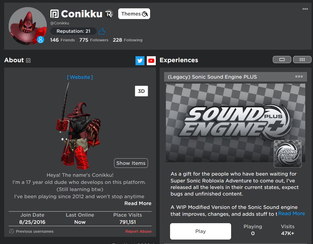 Roblox Legacy Old Theme —