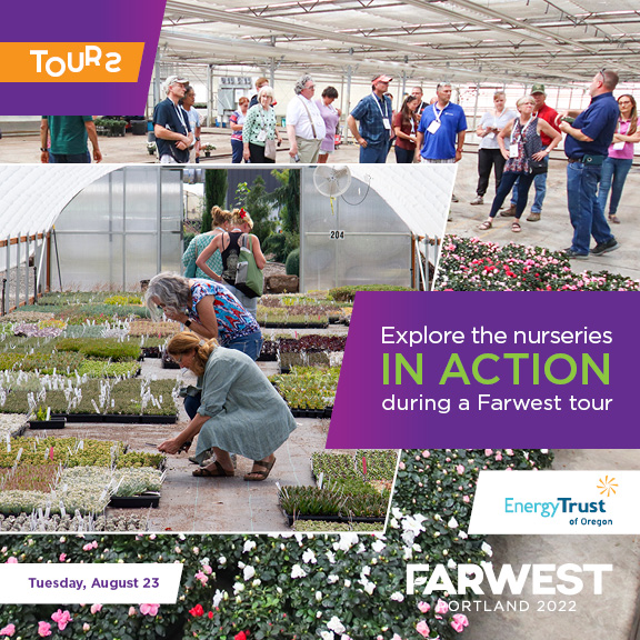 We have 1 available spot on our Retail Inventive Garden Center Bus Tour! Join us August, 23rd to visit FIVE exemplary garden centers. You will be joined by the very popular, Anne Obarski and Timothy Howard as your bus captains! Register: farwestshow.com/register/  #farwestshow