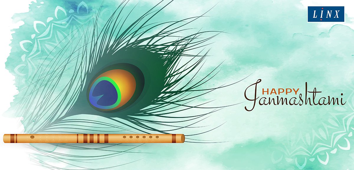 Linx_India's tweet photo. May the blessings of Lord Krishna fill your life with Happiness and Virtues on this Shri Krishna Janmashtami. 
Linx wishes everyone a very Happy Janmashtami. https://t.co/TxEP9uvdAN