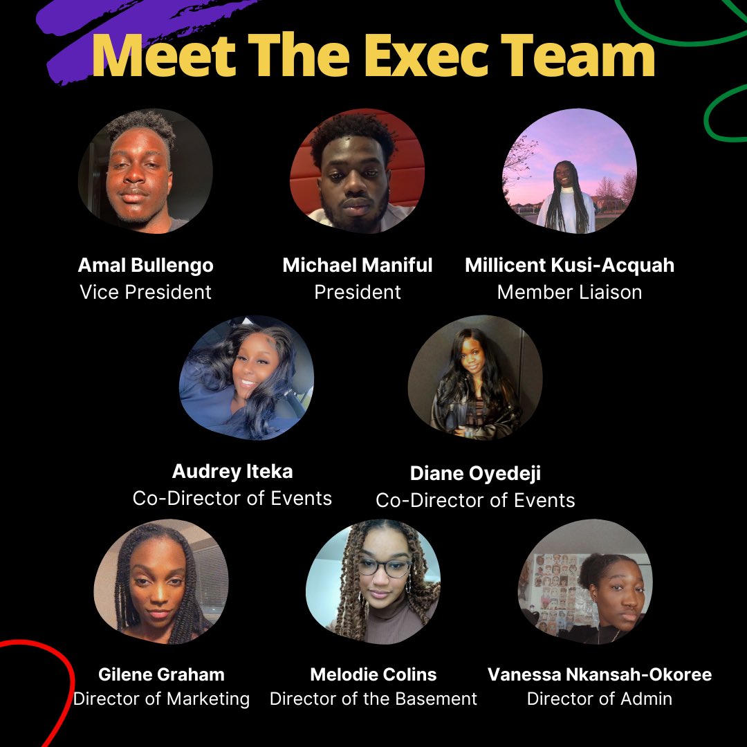 Introducing the 2022-2023 ABS Exec Team! Get familiar w/ these faces &amp; stay tuned for all the fun events we have planned for this year!