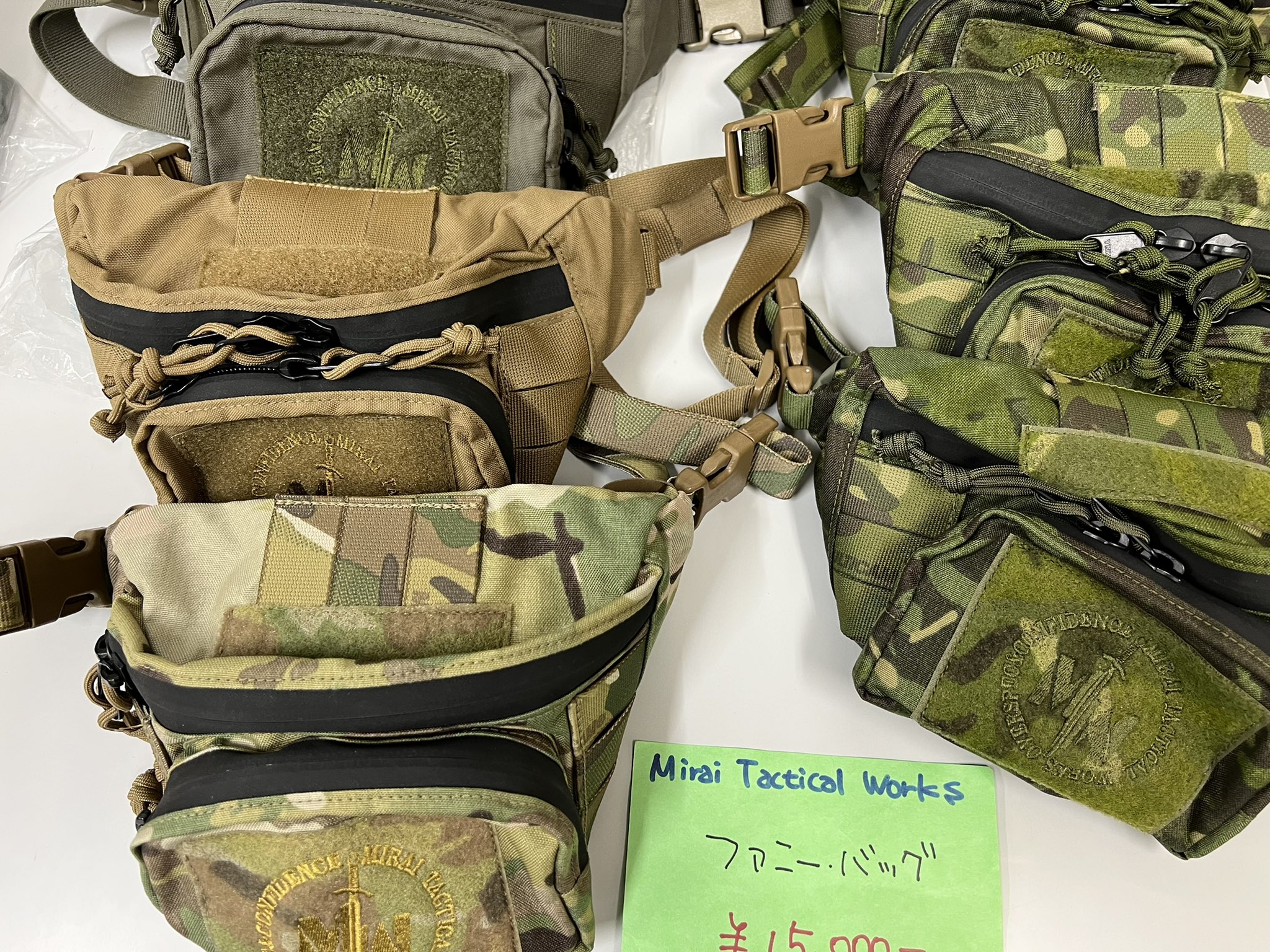 MIRAI TACTICAL WORKS ファニーバッグ[MT-2002] MC