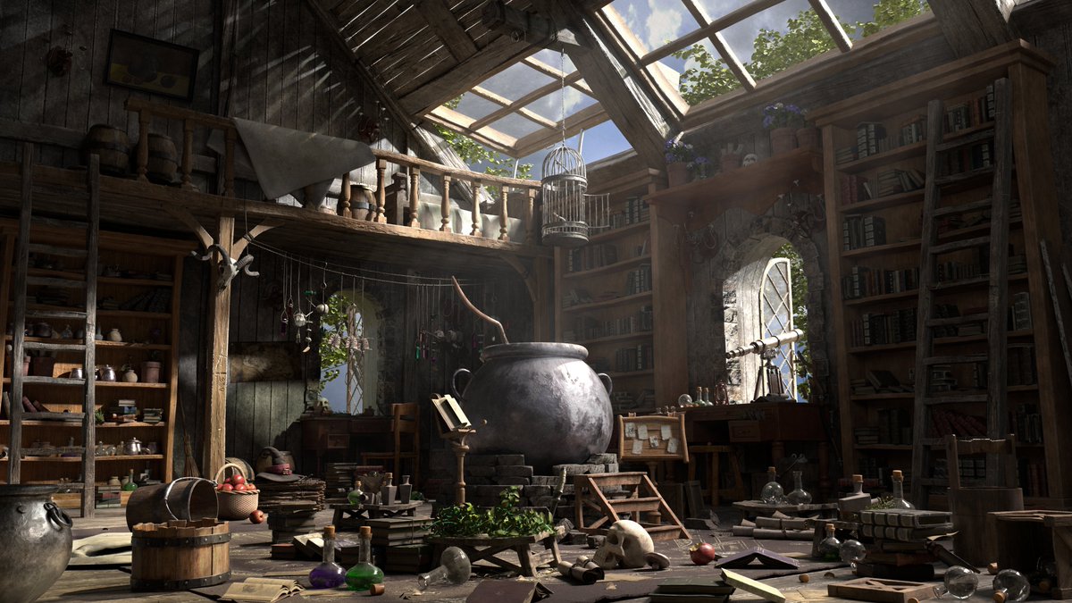 『Impatient Wizard』
完成しました～
#3DCG #Maya