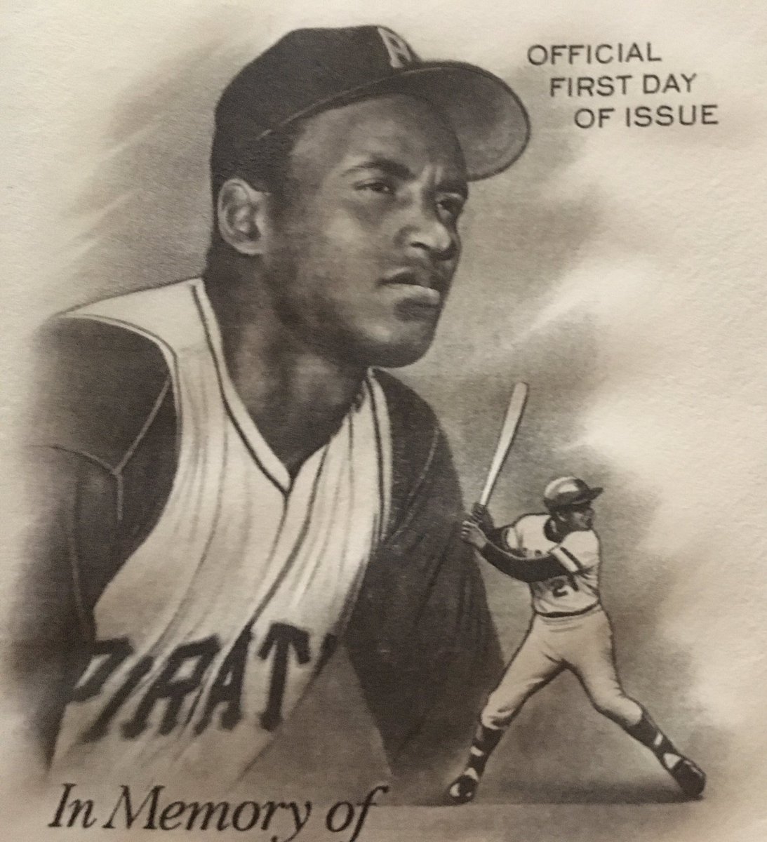 jasonbcooper's tweet image. #HBD #RobertoClemente #FirstDayIssue 17 Aug 1984 Carolina, PR