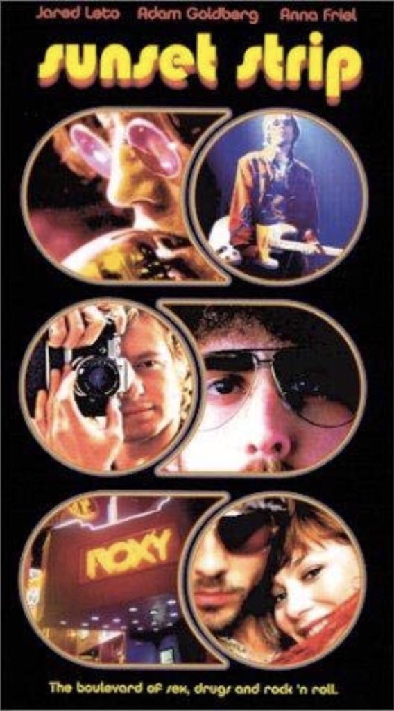 FilmNewsNos's tweet photo. 🎬MOVIE HISTORY: 22 years ago today, August 18, 2000, the movie ‘Sunset Strip’ opened in theaters!
#AnnaFriel @JaredLeto @TommyFlanagan #AdamGoldberg #NickStahl #RoryCochrane #SimonBaker #DarrenEBurrows #JohnRandolph #StephanieRomanov #MaryLynnRajskub #JoshRichman #AdamCollis https://t.co/pl6oSHQ4YA