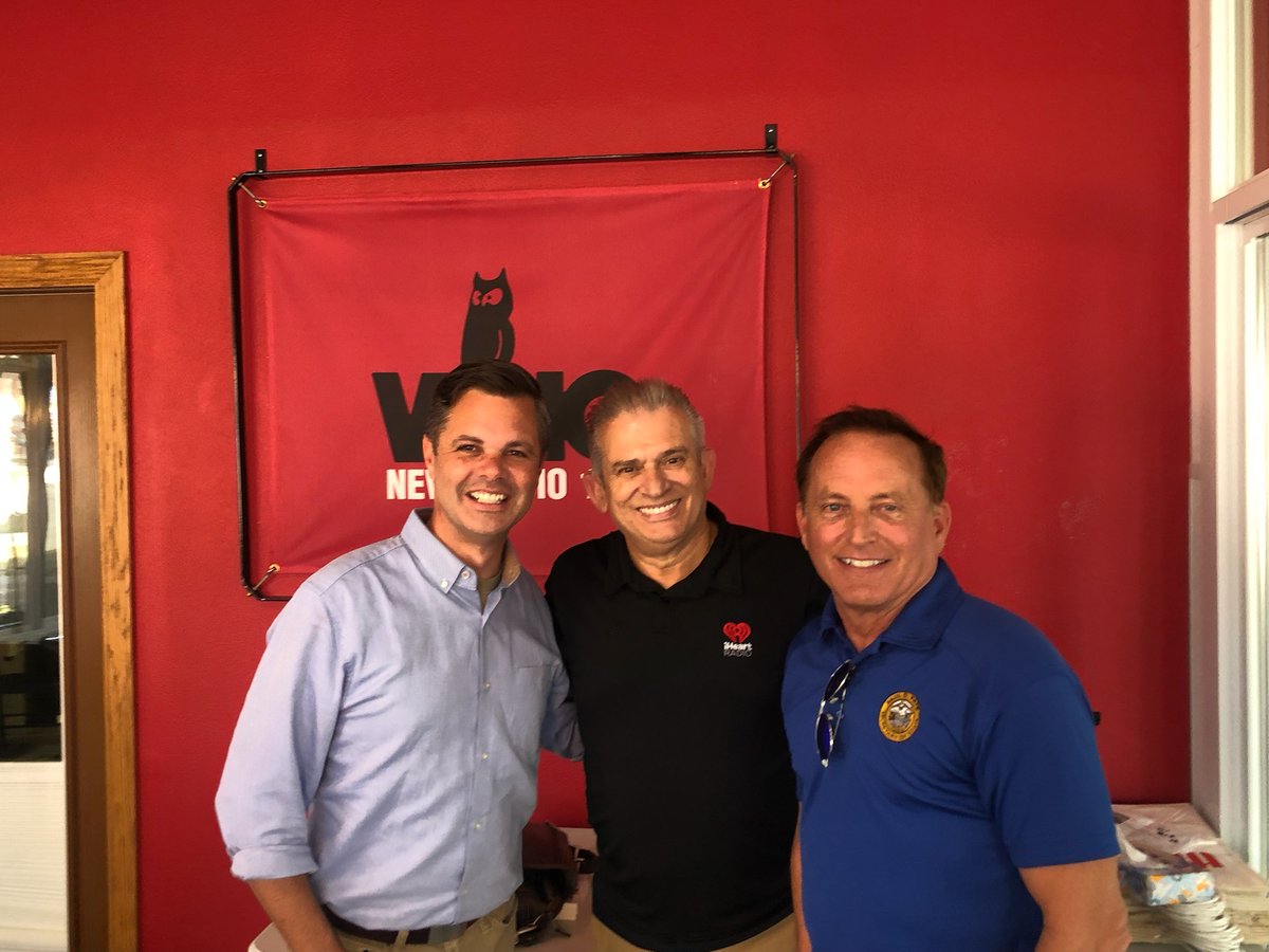 Bumped into @NunnForCongress at the @WHORadio studios at the #IowaStateFair today. We both appeared on Simon Conway Show in separate segments.