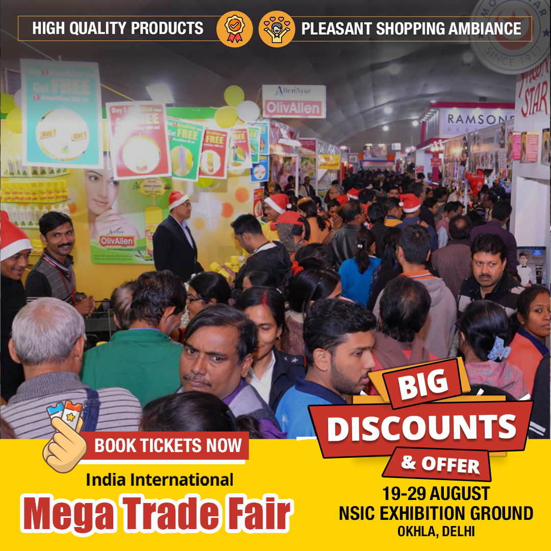 _iimtf's tweet photo. Award-winning exhibition in your city!
Book Tickets Now! https://t.co/duLM1oE23x 

#iimtf #megatradefair #delhi #delhiites #delhifair #tradefair #delhishopping #exhibition2022 #exhibition #southdelhi #delhievents https://t.co/FlbqWc3M5y