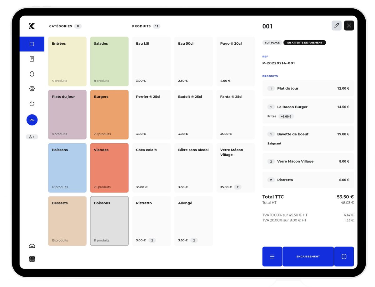 lakedynamics's tweet photo. UI simple et prise en main facile : soyez opérationnel en quelques minutes !

Plus d'infos : https://t.co/yHwB5zx7un
#pos #restaurant #startup #startupfr #frenchtech https://t.co/ggAECu6Qjh