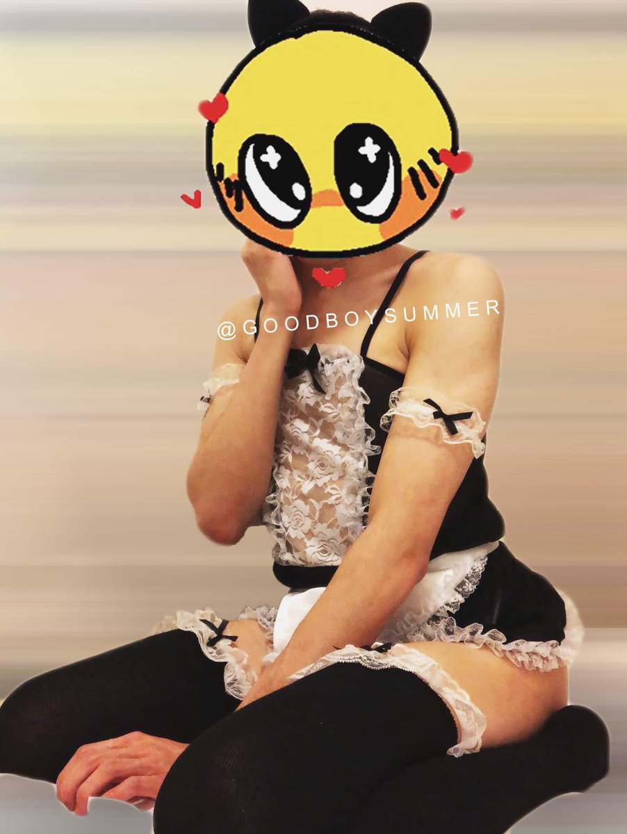 goodboysummer's tweet photo. I’m Summer!

❀ 28, cis male, STRAIGHT
✿ Puppy, femboy, maid, service sub
❀ Not owned / not looking
✿ Open to friends and platonic flirting 💖
❀ Asian
✿ Smol, shy, soft, simp, slut 😊
❀ HER pleasure, chastity, ALL orgasm control, feet, pegging, petplay, humiliation, praise https://t.co/p8nUyf4uag