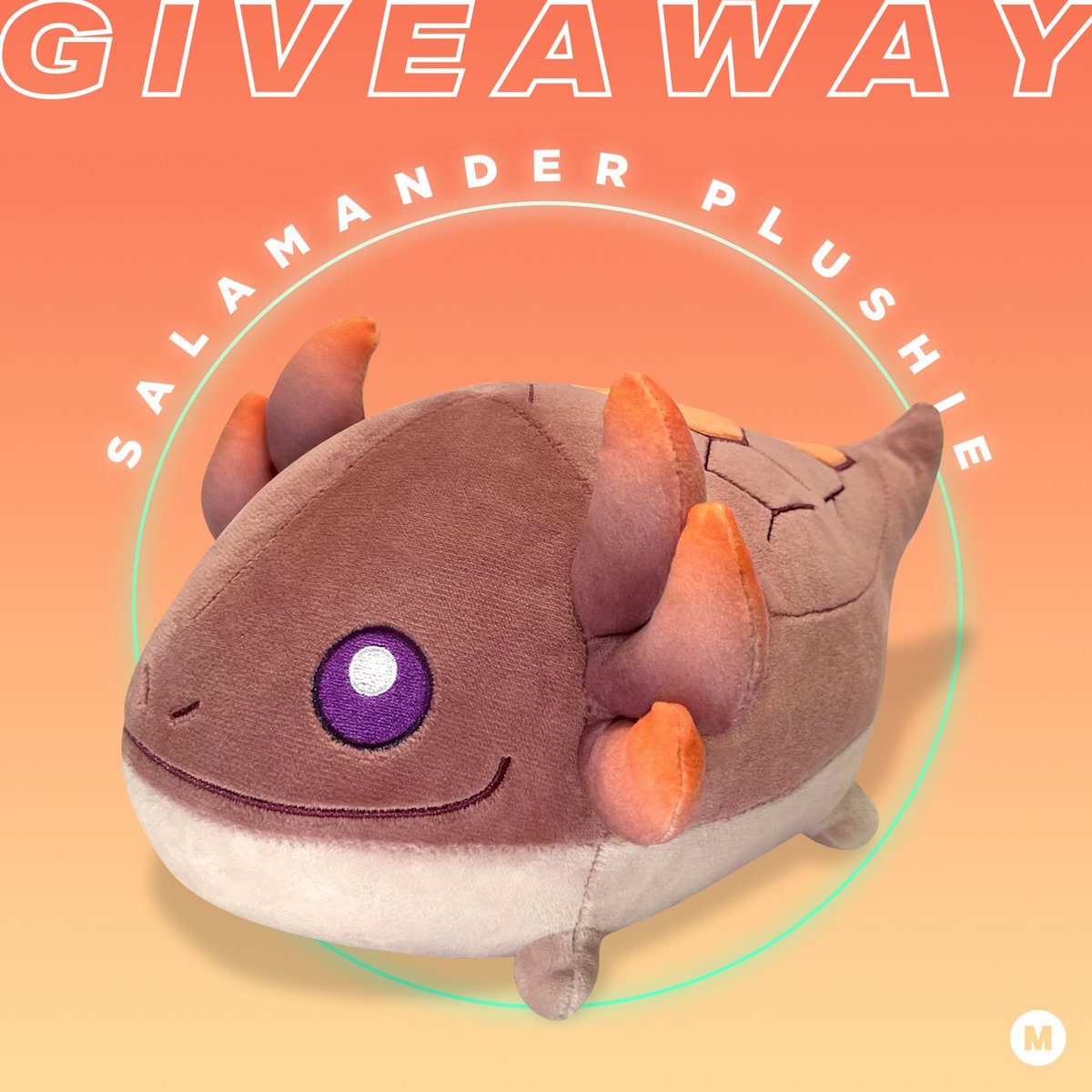🔥Hot #Giveaway... Win a ✨Salamander Plushie✨ 🥳!

How to enter?
1. Follow @makeship and @playpostknight.
2. Retweet this tweet!

Contest ends on:
August 26th, 6PM GMT.

The Winner will be contacted by Makeship to receive a Salamander Plushie. Good luck!
makeship.com/products/salam…
